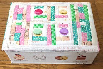 鹿島さんの「BOX（カルトナージュ）